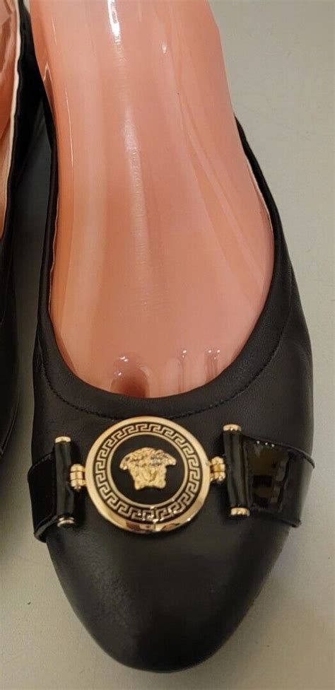 white and gold versace loafers|versace ladies loafers.